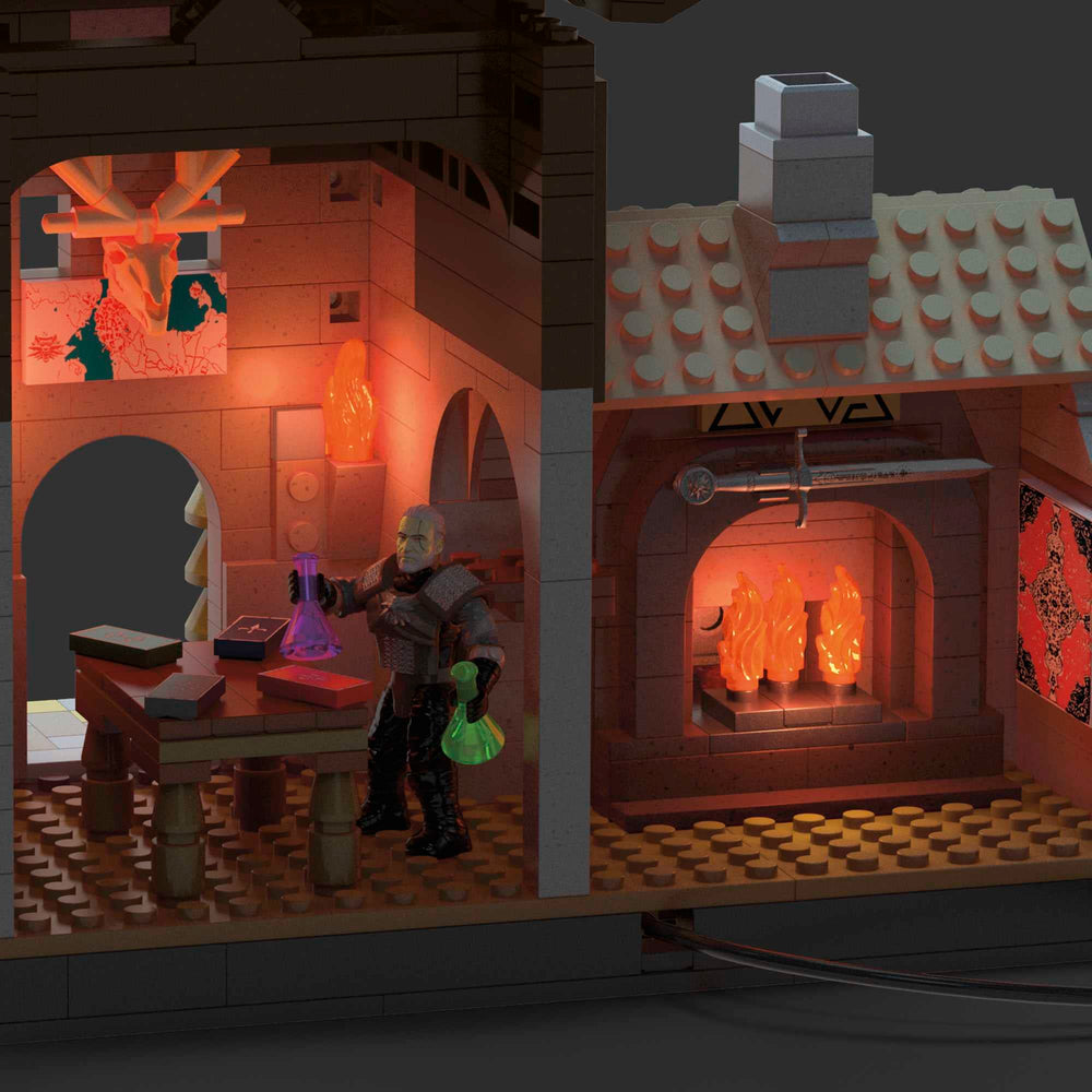 Mega Brands 431-brick set compatible with other Mega Brands builds.