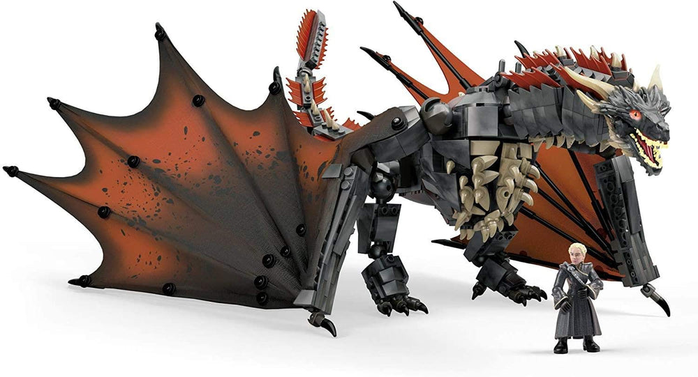 Daenerys Drogon stands 20 inches long, delivering dramatic display and poseability.