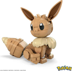 Mega Brands Eevee 4-inch tall poseable model for action battles.