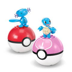 Mega Brands four pronged Poké Balls, easy grip for little hands during play