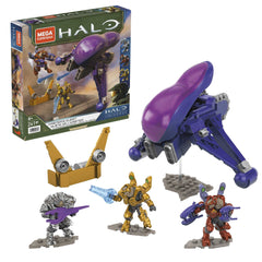 Mega Brands Halo Arbiter's Banshee with cockpit for immersive space battles.