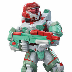 Mega Brands Halo Heroes Spartan MK VII Series 18 micro figure ready for poseable display.