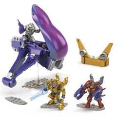 Three micro figures: Arbiter, Sesa Refumee, Elite for dynamic storytelling.
