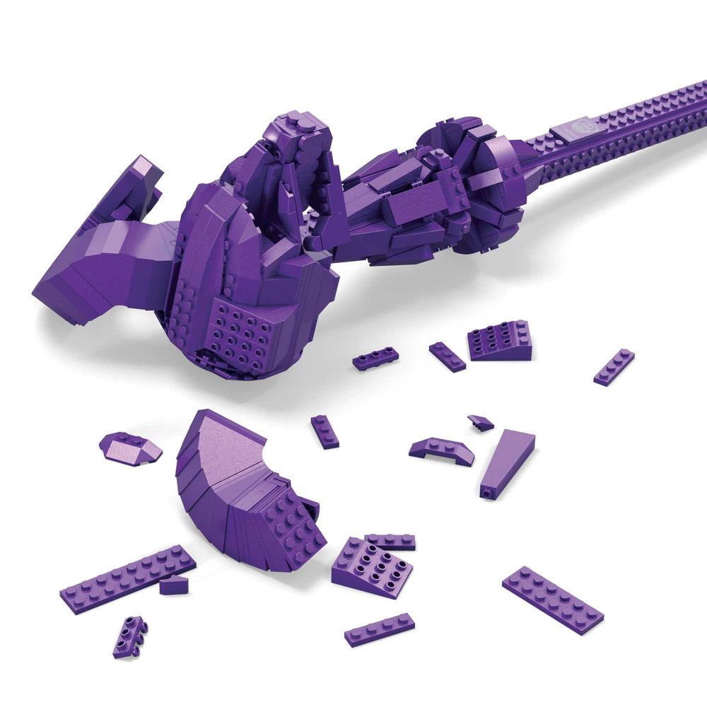 Havoc Staff built from 741 bricks demonstrates sturdy construction.