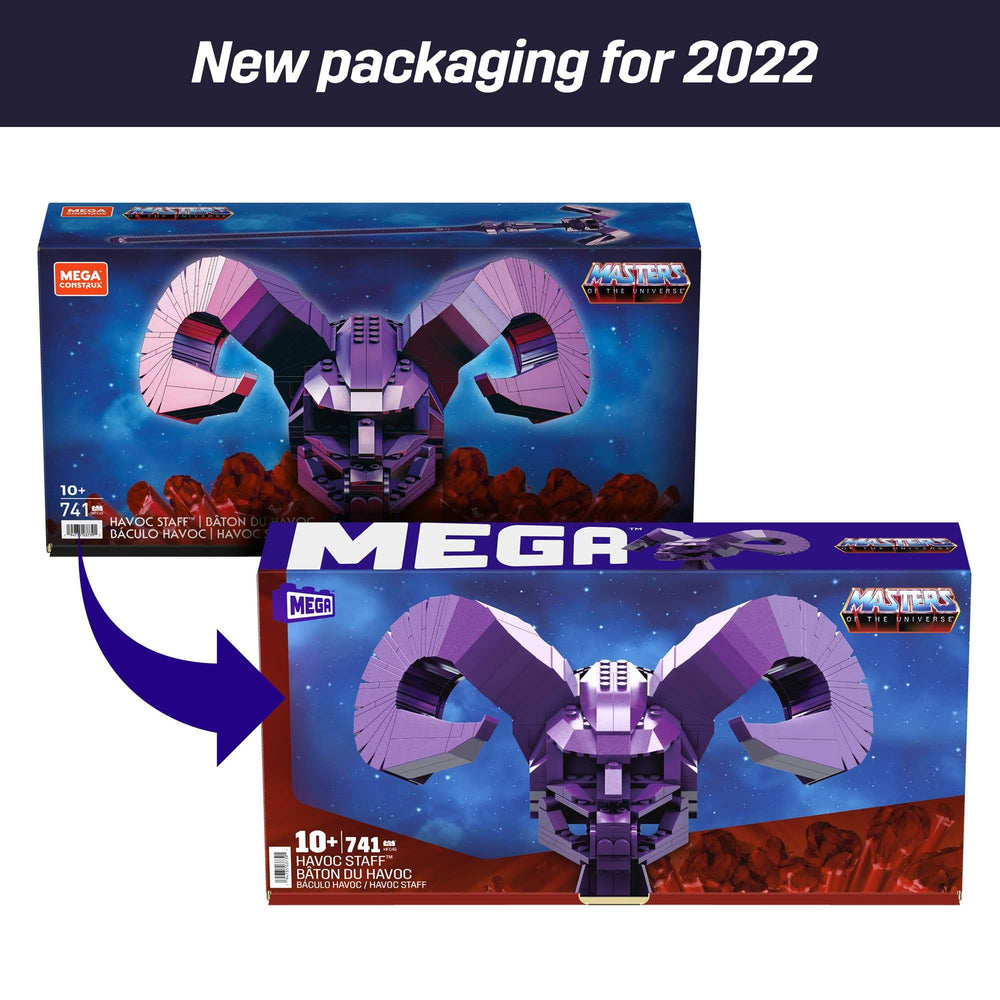 Havoc Staff works with other Mega Brands sets for cross-brand play.