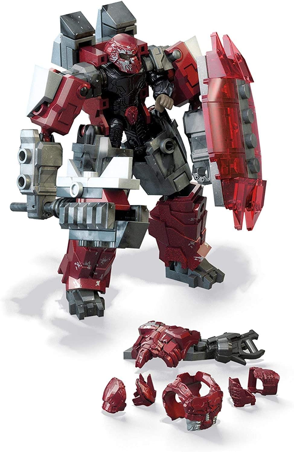 Mega Construx Halo Breacher Exosuit with modular armor for creative battles