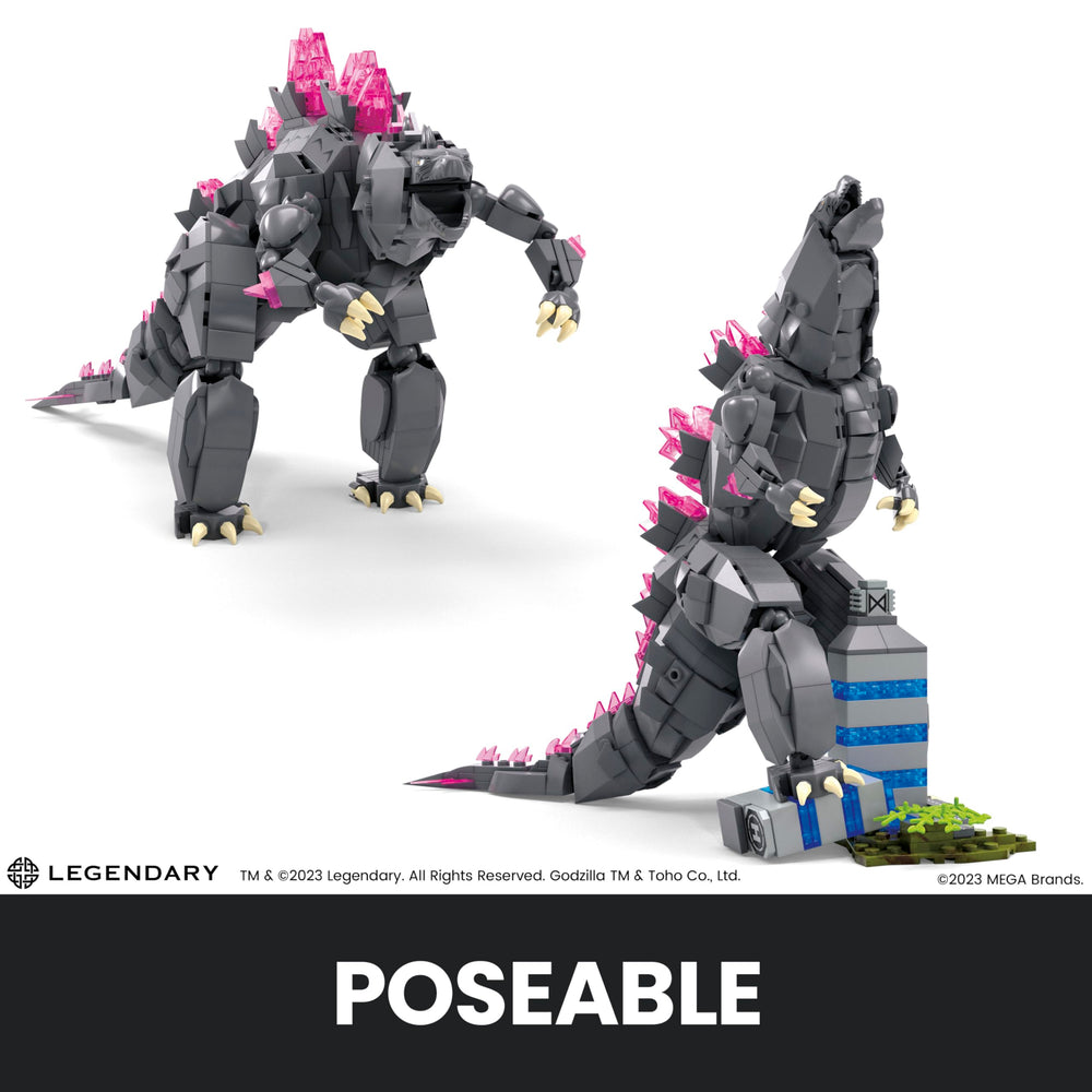 Scaled building side build that Godzilla can topple for interactive scenes.