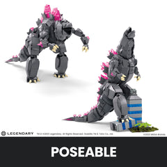 Scaled building side build that Godzilla can topple for interactive scenes.