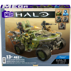 MEGA Halo Warthog packaging box showcases Amazon Exclusive kit.