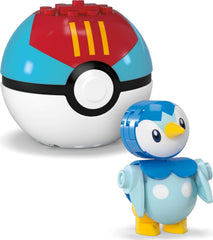 Buildable pieces connect with MEGA Pokémon sets and other brands.