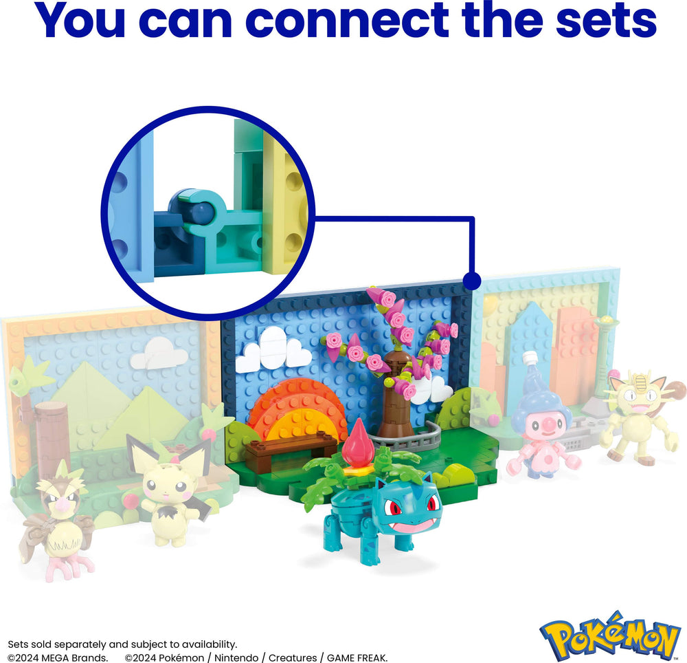Mega Brands Pokémon suitable for ages six plus, encouraging imagination