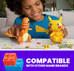 Mega Brands Pokemon Kanto Pikachu 4-inch poseable figure for dynamic posing