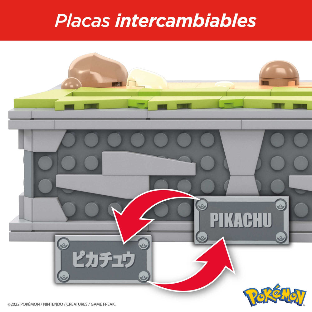 Mega Brands Pokémon Motion Pikachu officially licensed for authentic collection.