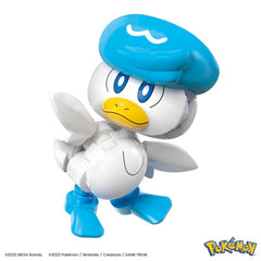 Mega Brands Quaxly pose playset supports action scenes and storytelling.