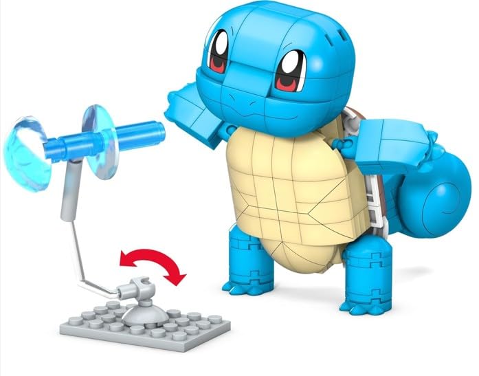 Mega Brands Squirtle bonus dive ball included to extend pretend battles