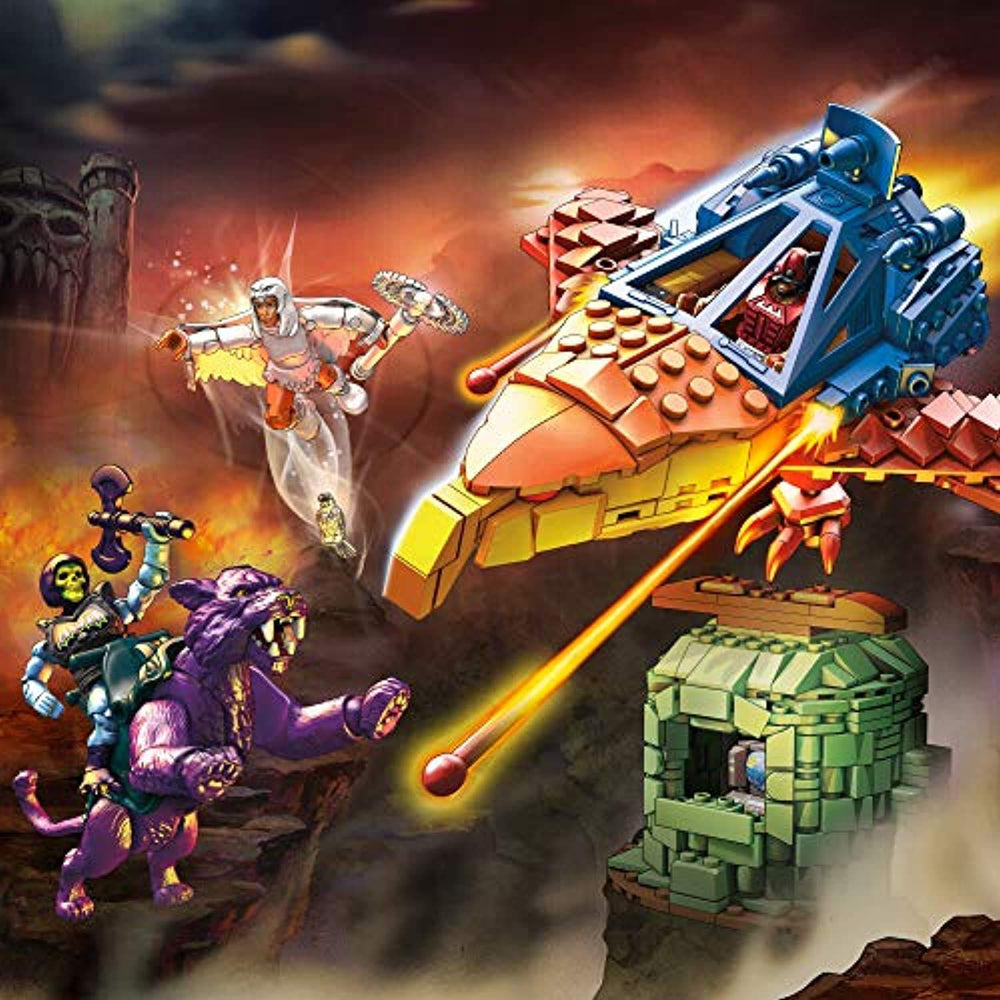 Mega Brands Zoar accessories—enhanced weapon play and Easter egg details.
