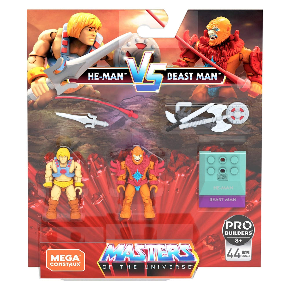 Mega Construx buildable figures with stand support creative play and display
