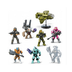 Mega Construx Halo Battle for the Ark Spirit of Fire figure with dynamic pose and display stand