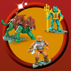 Mega Construx Roton missile launchers emphasizing battle-ready play