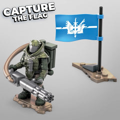 Mega Construx two poseable micro action figures for dynamic play