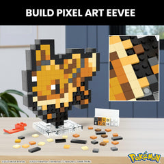 Mega Eevee wall-mount notch enables versatile display