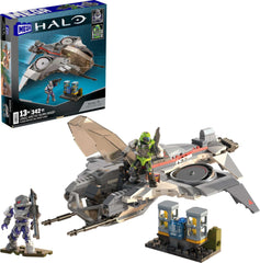 Mega Halo Arctic Burn Wasp assembly view for imaginative play