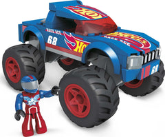 Ages 5 plus safe, sturdy bricks encourage solo or group play