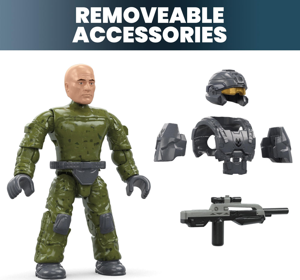 Green Mongoose ATV is compatible with Mega Bloks and third-party sets.
