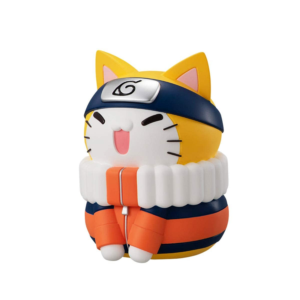 Megahouse Naruto Nyanto figure side view, showcases detailed styling.