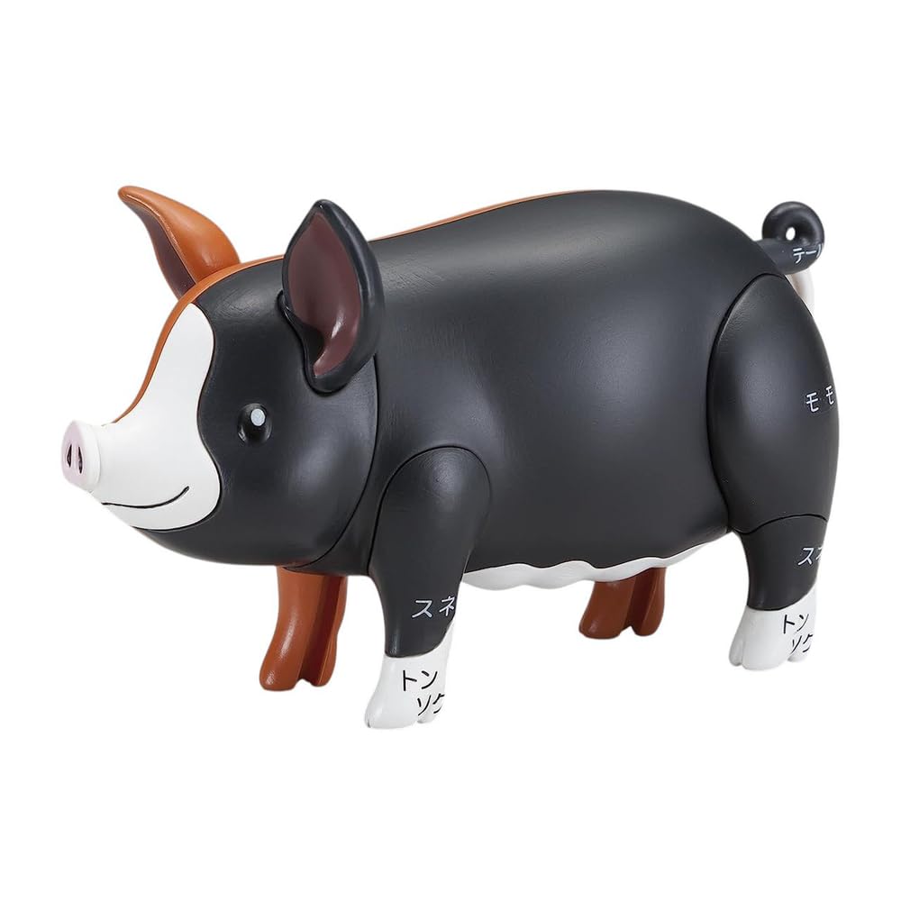 Megahouse Pork Puzzle Kaitai pig assembly with 47 pieces for hands-on play
