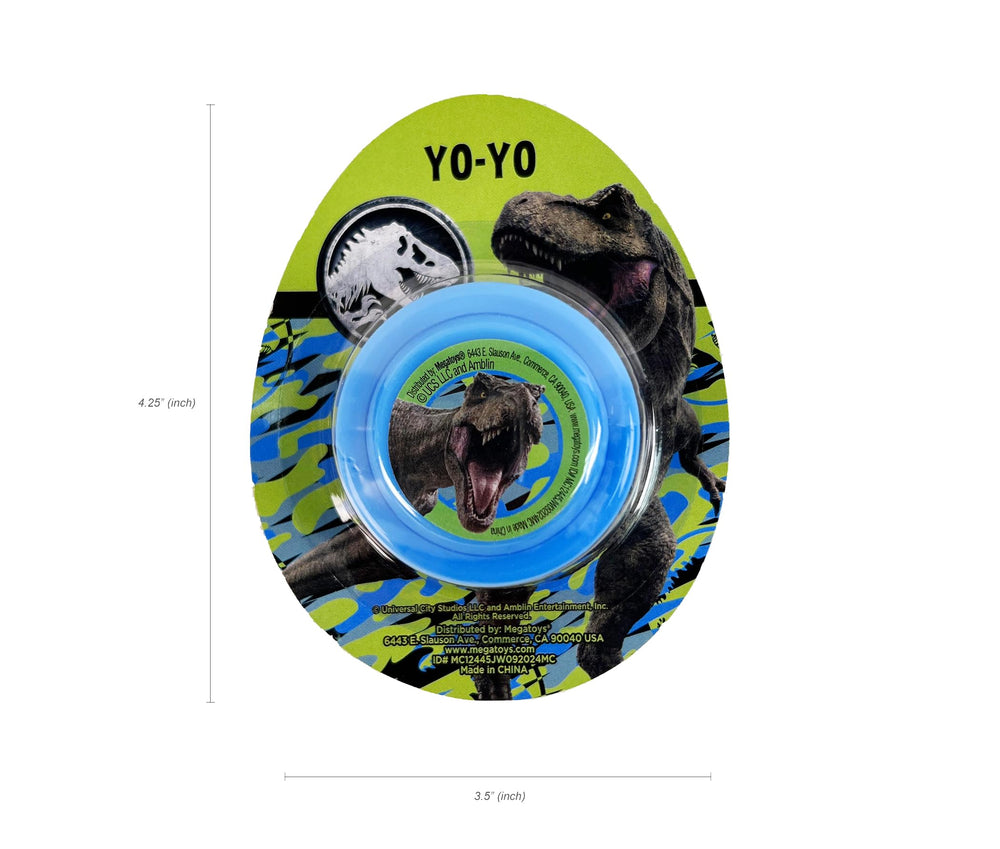 Megatoys Jurassic World flying disc for active outdoor games.