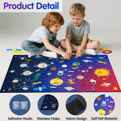 MEGUO Solar System rocket figures for storytelling and motor practice