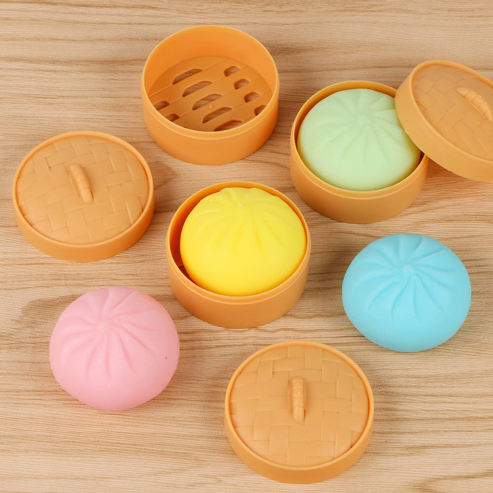 Meiest dumpling stress ball green, sensory toy for concentration.