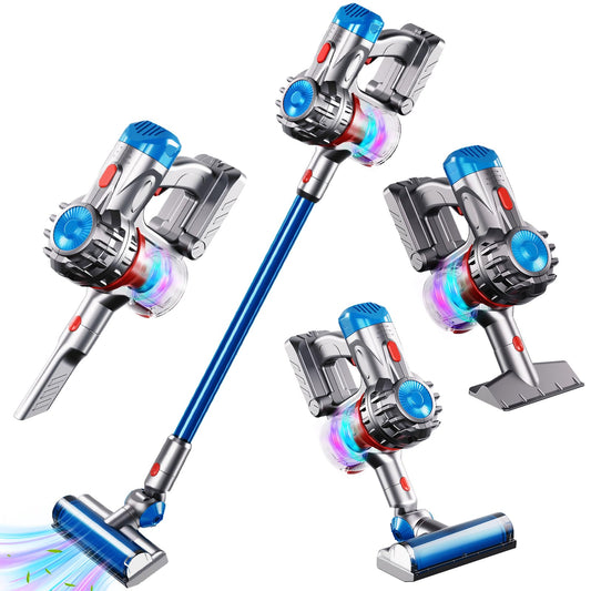 MEIJIABA kids vacuum with simulated suction for role-play cleaning