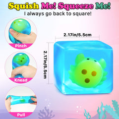 Meijoy Stress Cube Crab Squeeze: tactile squish for stress relief during busy days