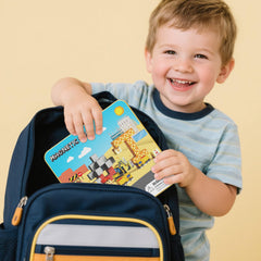 MEIQ compact travel set offers endless building possibilities with easy magnetic connections.