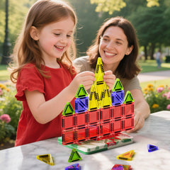 MEIQ tiles compatible with major brands to expand play sets.