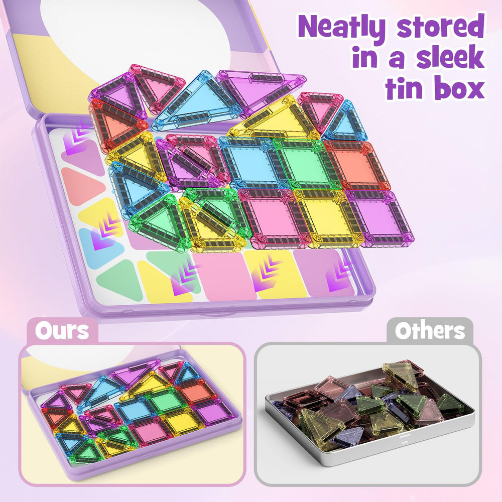 MEIQ squares and triangles unlock versatile, creative constructions.