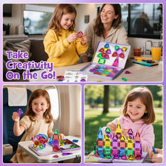 ASTM/CPSIA certified MEIQ tiles ensure safe play for ages 3 and up.