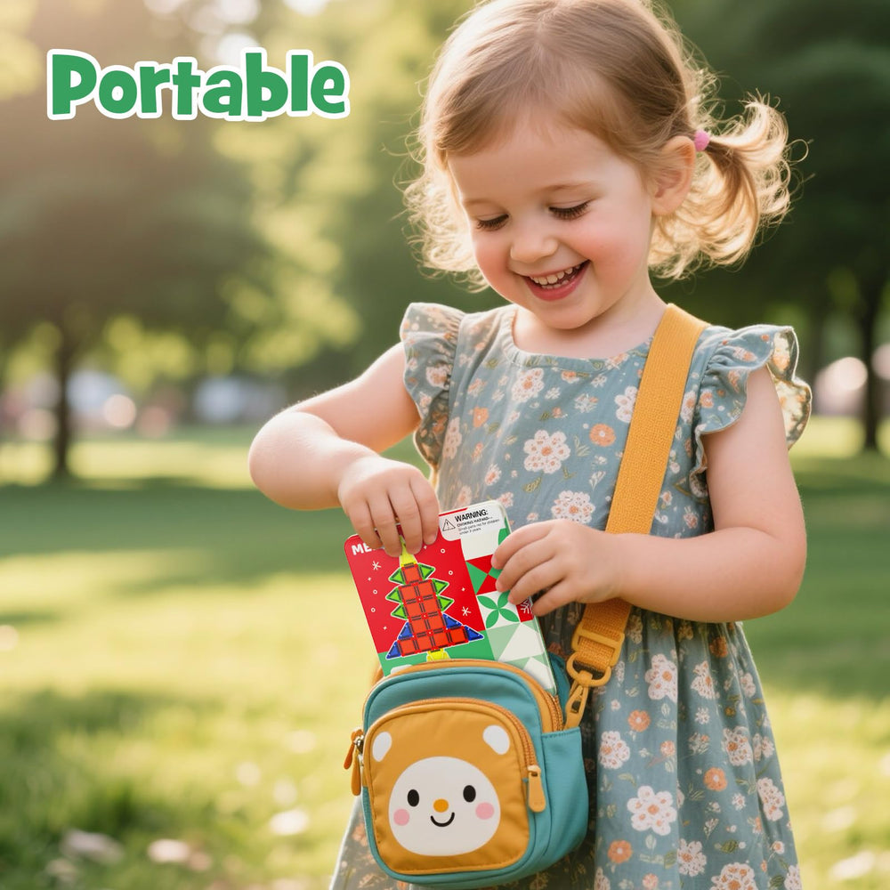 MEIQ expandable tile set enabling 2D and 3D holiday creations.