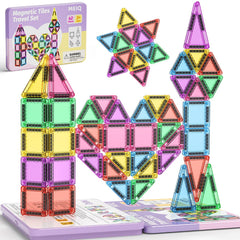Hands-on MEIQ building fosters problem solving and fine motor skills.