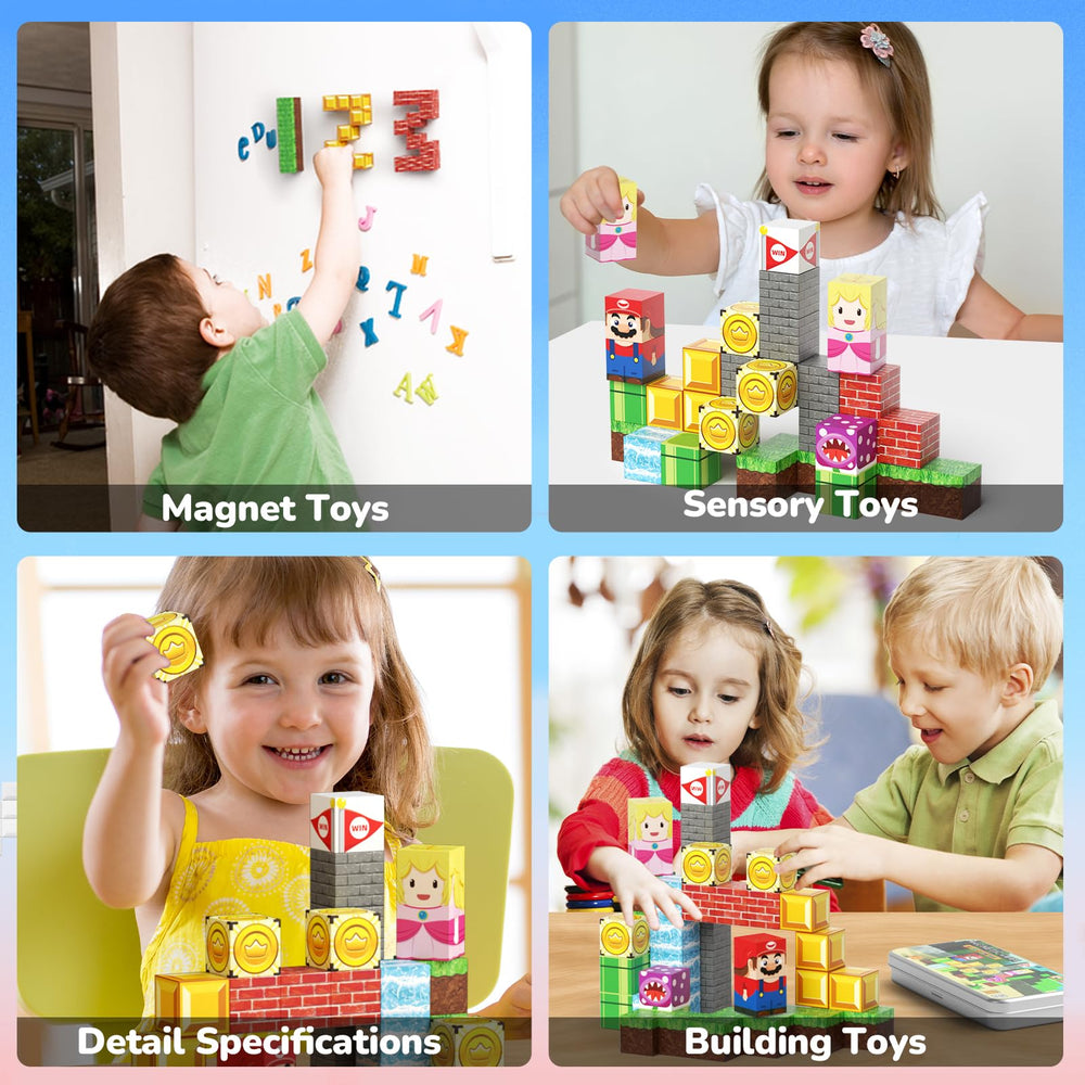MEIQ blocks form durable play structures, encouraging spatial thinking during playtime.