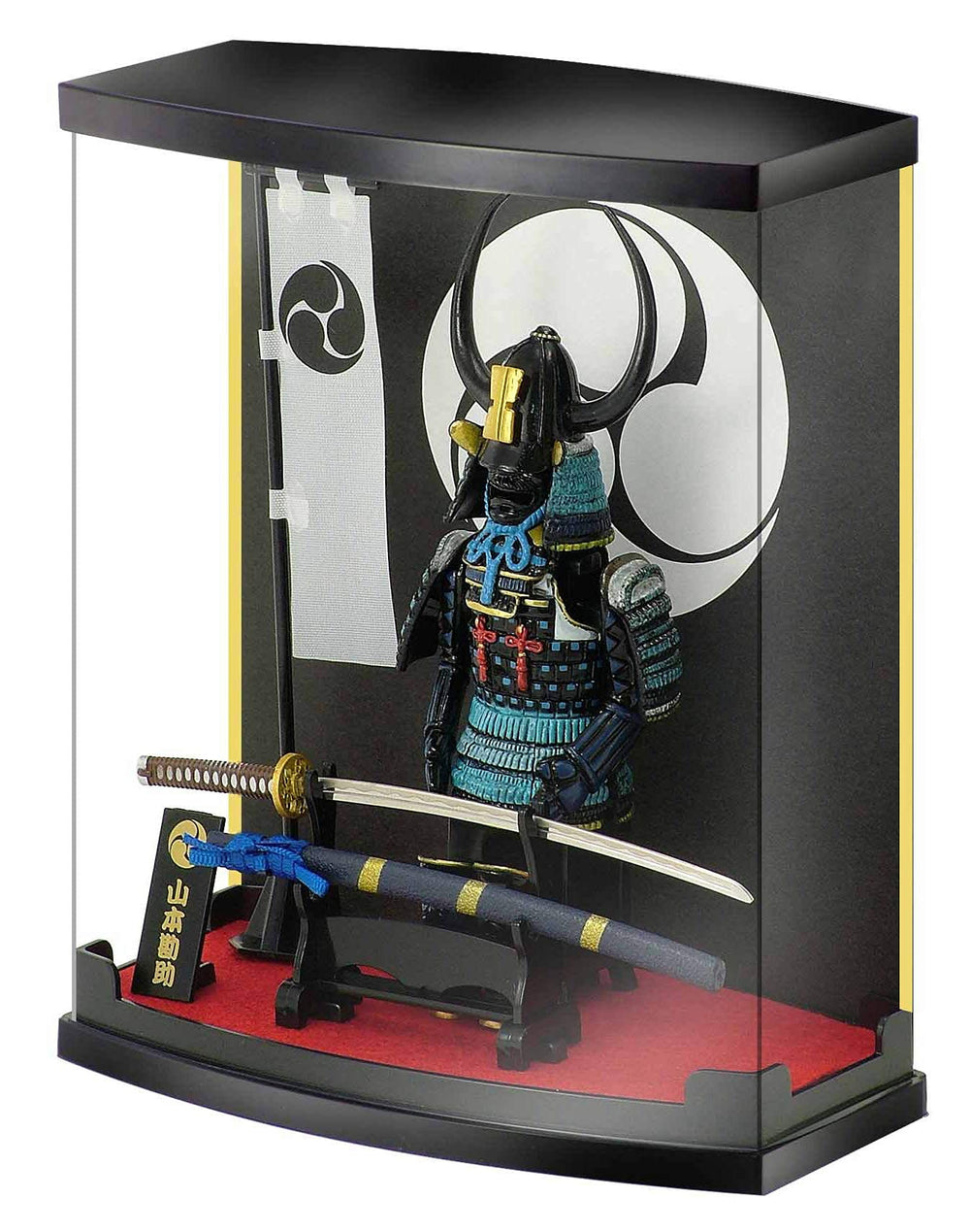 Meister Japan Samurai armor Kansuke Yamamoto figure with detailed armor for display.