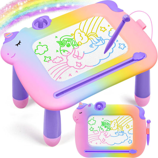MEJCFARI toddler drawing board front view promotes creative play and color exploration