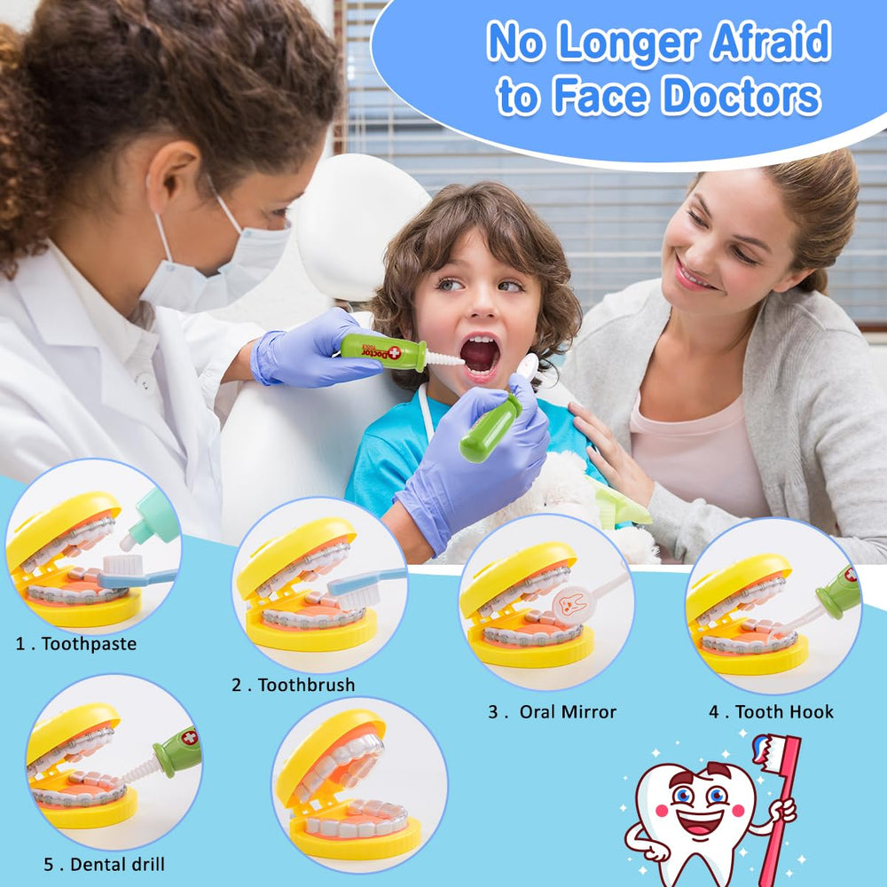 Meland blood pressure cuff rotating feature for interactive health check pretend play