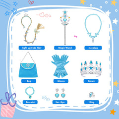Meland complete accessories set enhances dress-up for storytelling and imaginative play.