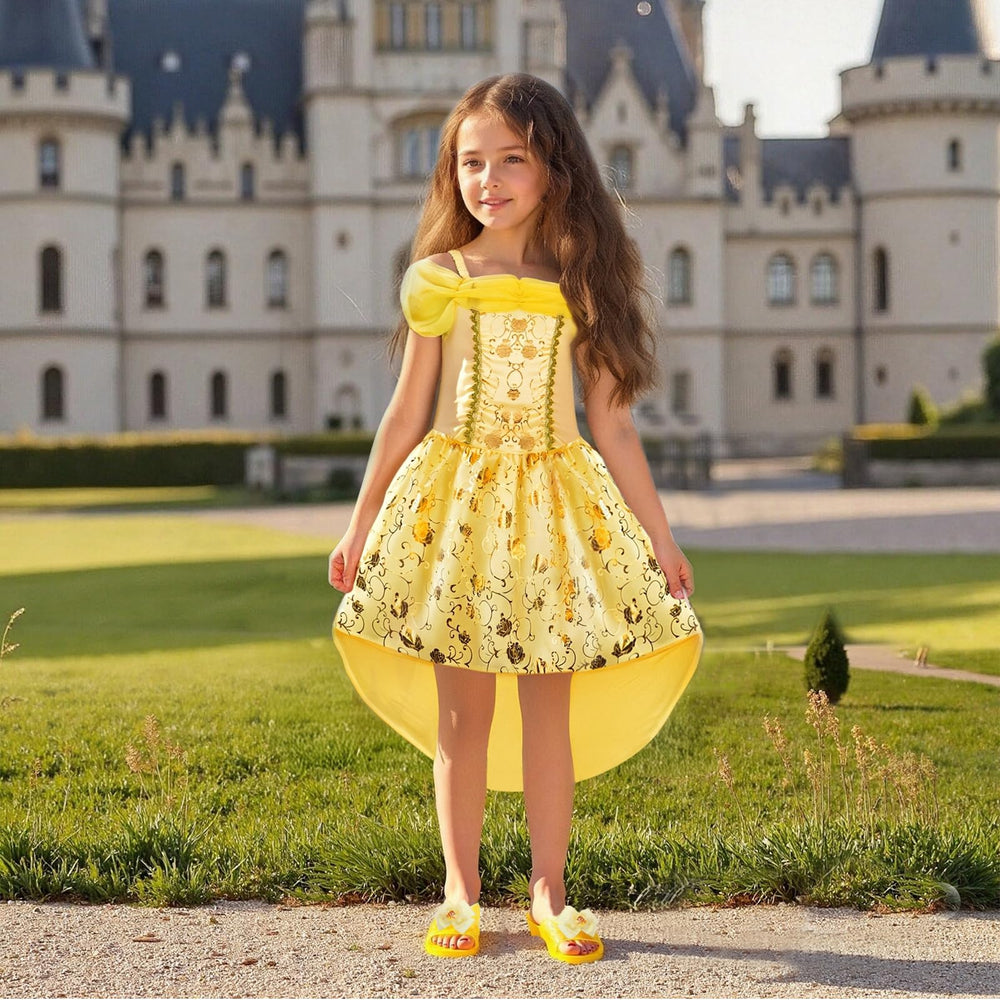 Meland dress-up shoes set matches each dress color and style