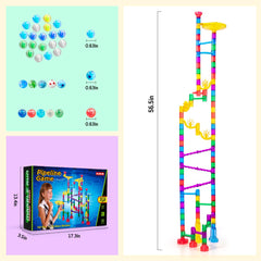 Meland Marble Run safety ABS with smooth edges for safe play