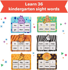 Melby Toys Wild Word Safari Big Five Word Safari board supports fast-paced learning