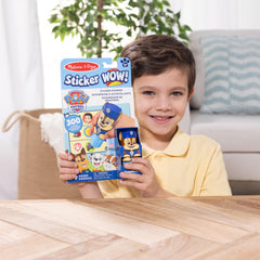 Melissa and Doug 24-page activity pad featuring Chase-themed counting and matching.